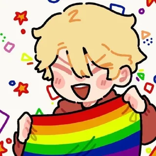 🏳‍🌈 emoji Безумие Telegram sticker 12 of 37