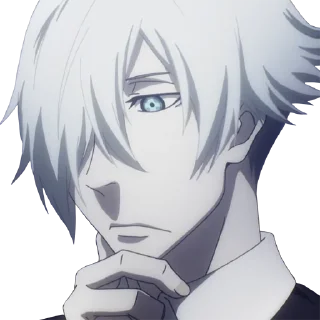 🤔 emoji Death Parade Telegram sticker 8 of 64