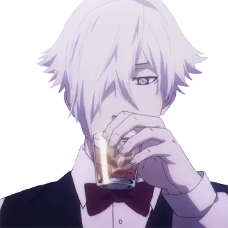 🍸 emoji Death Parade Telegram sticker 1 of 64