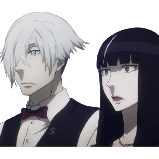 😧 emoji Death Parade Telegram sticker 2 of 64