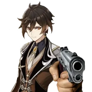🔫 emoji чжун ли Telegram sticker 6 of 120