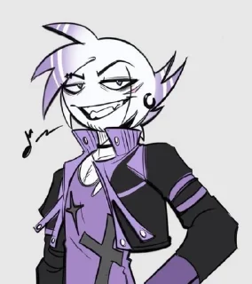 🌟 emoji 💜💀.RASMUS.💀💜 Telegram sticker 19 of 30