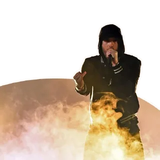 🔥 emoji eminem Telegram sticker 17 of 33