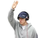 👋 emoji Eminem Telegram sticker 11 of 87