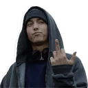 🖕 emoji Eminem Telegram sticker 2 of 87