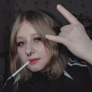 Sticker from лоботомия няшек