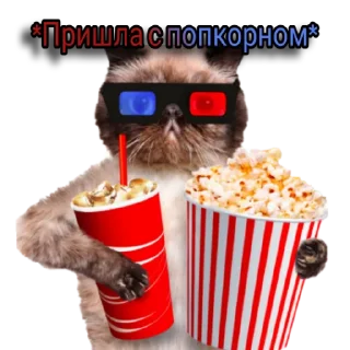 🍿 emoji Попкорн Крис Telegram sticker 8 of 23