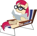 🐴 emoji Linux Distro Ponies Telegram sticker 14 of 41
