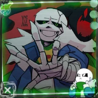 Sticker from Die!Sans @Failure_Demon @TgEmodziBot
