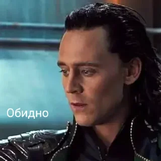 😔 emoji Локи Telegram sticker 20 of 54