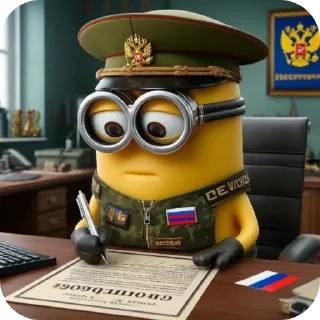 📝 emoji Сво миньоны @CBO781 Telegram sticker 1 of 35