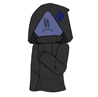 😥 emoji стикеры для зануд Telegram sticker 5 of 21