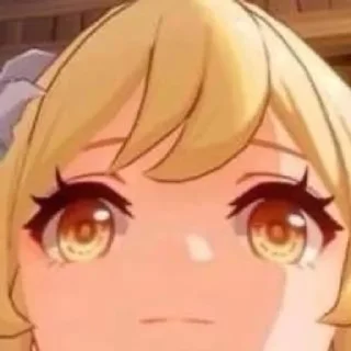 😳 emoji -геншин(итер/люмин) Telegram sticker 15 of 18