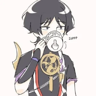 Sticker from °Скарамучча @genshinbyevico