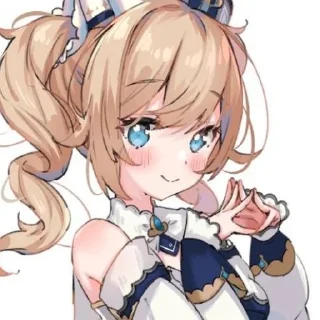 ⭐️ emoji `Барбара | @genshinbyevico Telegram sticker 19 of 20