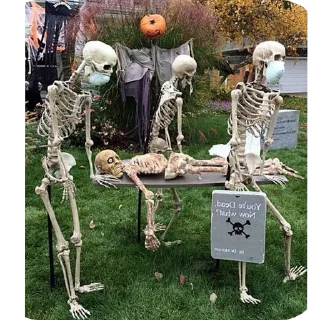 🗿 emoji Скелет Telegram sticker 15 of 21