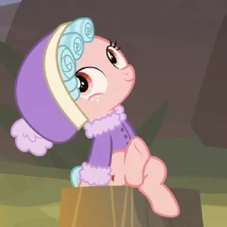 😏 emoji Cozy Glow | @MLP_AnimatedStickers Telegram sticker 11 of 46