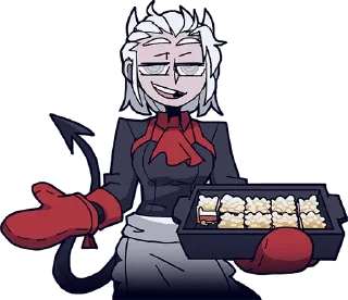 😀 emoji Helltaker Telegram sticker 24 of 85