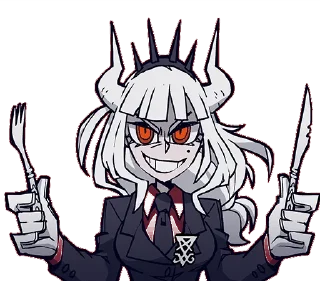 🥄 emoji Helltaker Telegram sticker 23 of 60