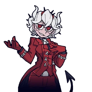 🙂 emoji Helltaker Telegram sticker 19 of 60