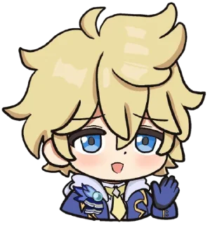 👋 emoji mika genshin// Telegram sticker 10 of 10