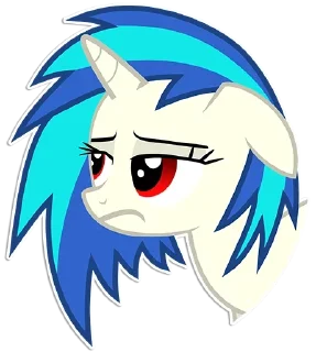 Sticker from Vinyl Scratch ➩ @Earth928B