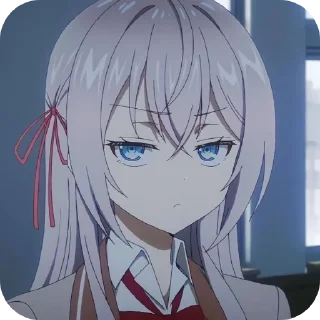 😒 emoji Alya by vefeme Telegram sticker 16 of 52