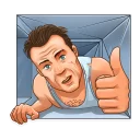 Sticker from Die Hard