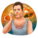😳 emoji Die Hard Telegram sticker 10 of 30
