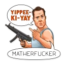 🖕 emoji Die Hard Telegram sticker 15 of 30