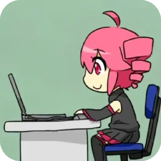 💻 emoji Kasane Teto by @Miyamura_01 2.0 Telegram sticker 15 of 52