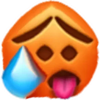 🥵 emoji Больше стиков тут: @stikery4 Telegram sticker 7 of 120