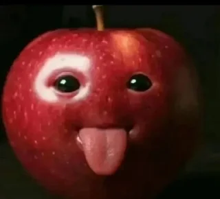 🍎 emoji лучшие стикеры на свете :: @miljkss Telegram sticker 7 of 58