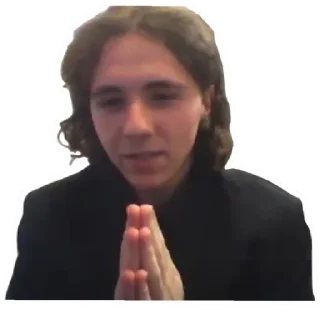 🙏 emoji Піп Девілмен Telegram sticker 1 of 45