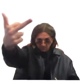 🖕 emoji Піп Девілмен Telegram sticker 17 of 45