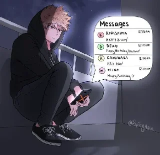 💥 emoji Ещё Каччан ( @Izuku_Midoriya15_07 ) Telegram sticker 24 of 120