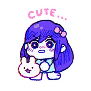 Sticker from omori