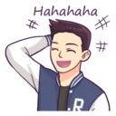 😂 emoji You & I @StikerDi Telegram sticker 21 of 53