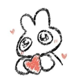 🐰 emoji I ♡ you Telegram sticker 13 of 23