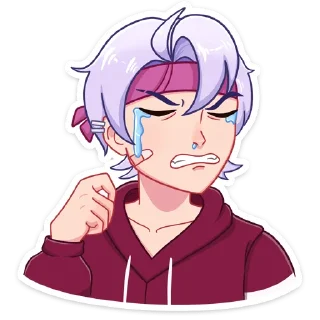 😓 emoji Тоши @Nyasticks Telegram sticker 19 of 49