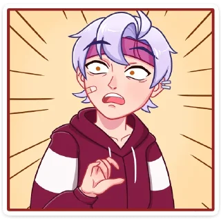 😨 emoji Тоши @Nyasticks Telegram sticker 21 of 49