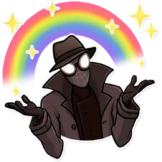 🙌 emoji Into the Spider-Verse Telegram sticker 7 of 30