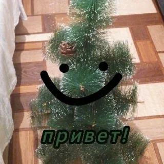 Sticker from Ёлки