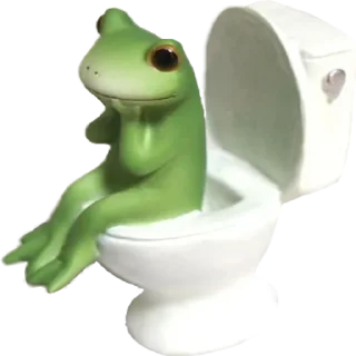 🚽 emoji жабки!! Telegram sticker 21 of 89