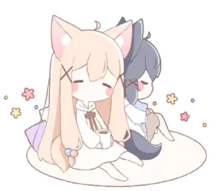 Sticker from ↬ @wexsavi - ૮꒰ྀི ´∩∩ ꒱ྀིა 🤍