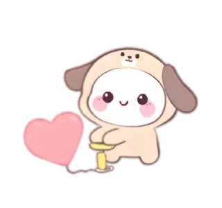 💞 emoji ૮꒰ 𝑏𝑖𝑛𝑔𝑜 - @wexsavi 💗 ꒱ა Telegram sticker 22 of 24