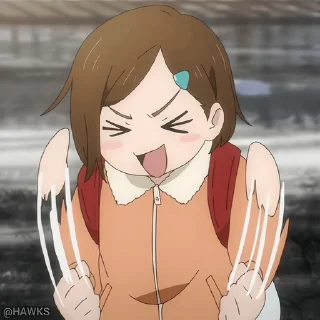 😆 emoji Стикеры @anime_sticks Telegram sticker 1 of 25