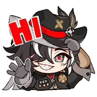 👋 emoji Boothill <3  - От @Rebzzzzzyyx Telegram sticker 14 of 120