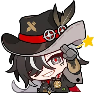💫 emoji Boothill <3  - От @Rebzzzzzyyx Telegram sticker 5 of 120
