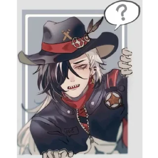 ❓ emoji Boothill stickers Telegram sticker 15 of 40
